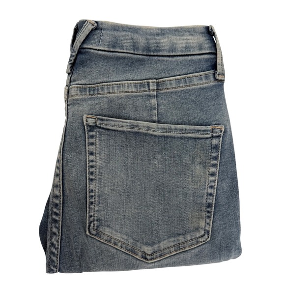 Free People We The Free High Waisted Skinny Jeans Womens 28 Blue Denim OBII33447 - Picture 1 of 9